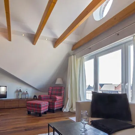 Norddeich-loft-wohnung-mit-kamin Апартаменты *